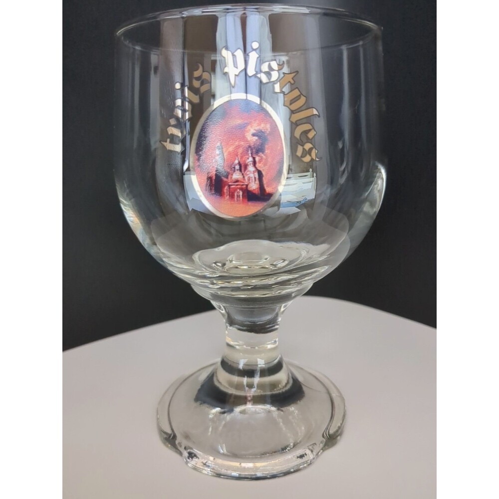 UNIBROUE TROIS PISTOLES VINTAGE CHALICE/GOBLET BEER GLASS Barware